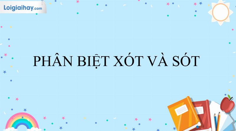 So sánh xót xa và sót xa