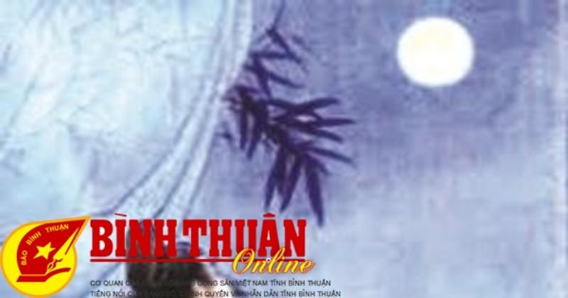 Lý Bạch ngắm trăng đêm khuya nhớ quê hương trong Tĩnh Dạ Tứ