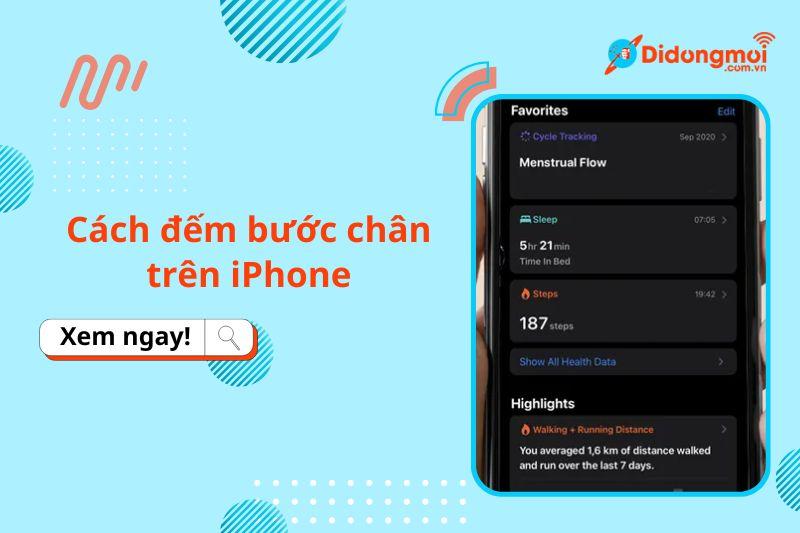 Cách đo bước chân