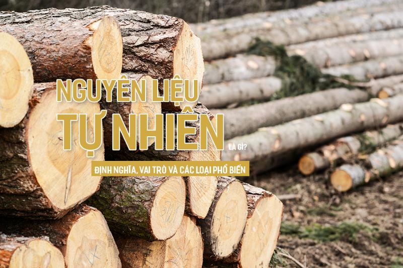 Thiên nhiên cung cấp nguyên liệu