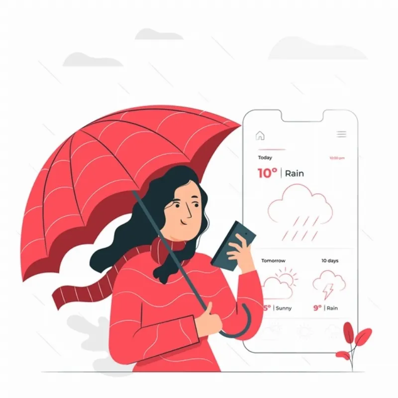 Trẻ em quan sát mây để dự đoán what will the weather be like tomorrow