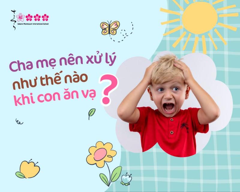 Bố mẹ bình tĩnh khi trẻ giận dữ khóc ăn vạ, ôm con dịu dàng