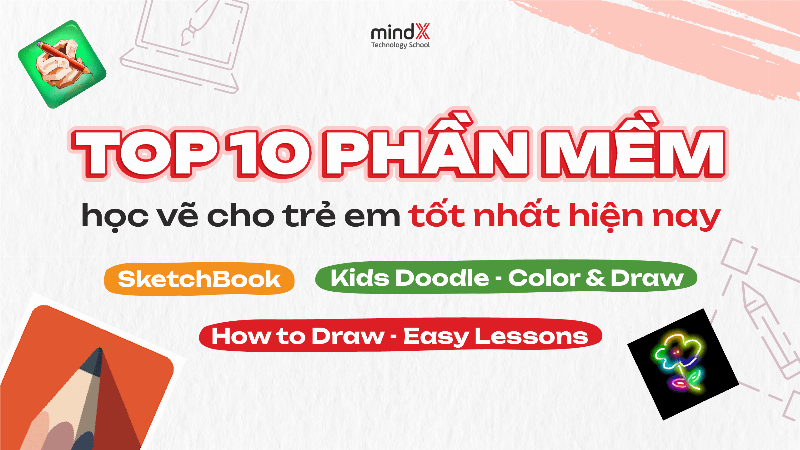 Hình ảnh minh họa bộ sưu tập đa dạng các loại sách luyện easy cho bé: sách chữ, số, tư duy, tiếng Anh, với bìa sách nhiều màu sắc và hình vẽ ngộ nghĩnh