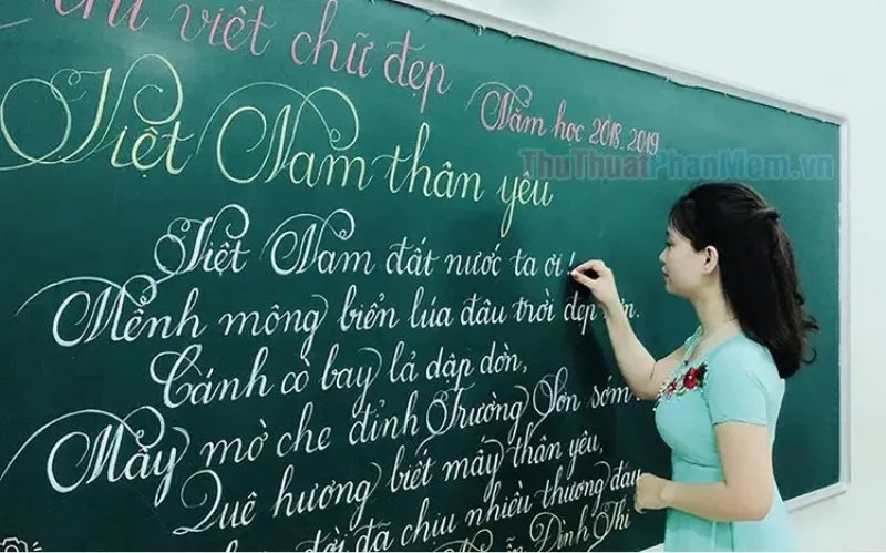Cac mau chu hoa sang tao de viet cho be tap luyen
