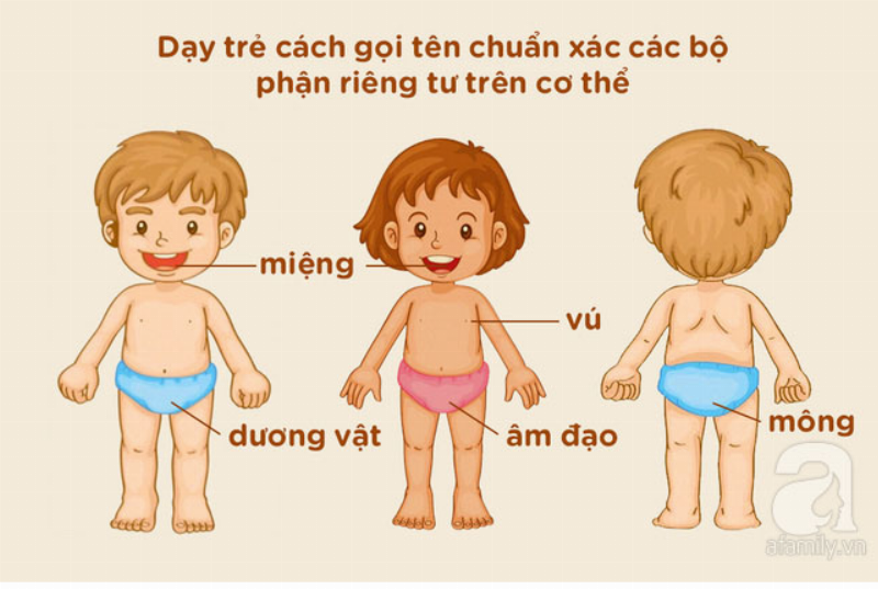 Hình ảnh minh họa quy tắc 5 ngón tay giúp trẻ dễ dàng nhận diện và ghi nhớ các mức độ an toàn