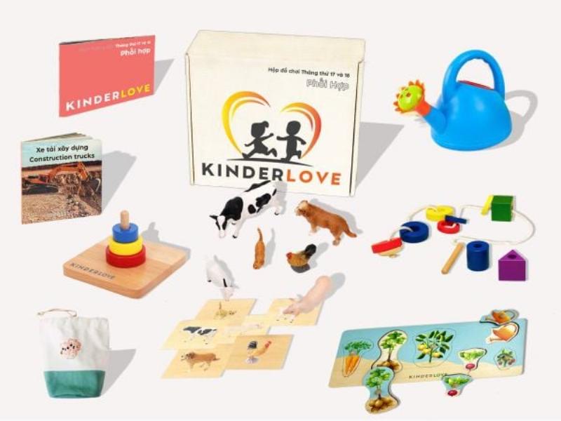 Học cụ xâu hạt tự làm Montessori giúp bé phát triển vận động tinh